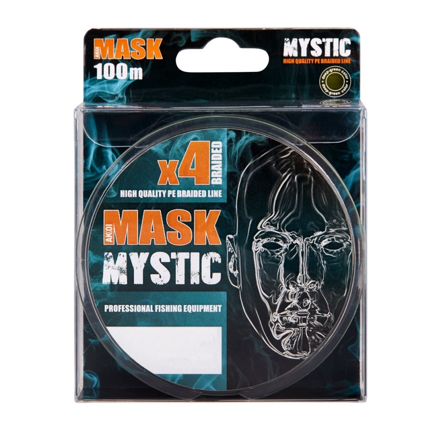 Mask Mystic (0.10 мм) 100 м, глубокий зеленый фото 2