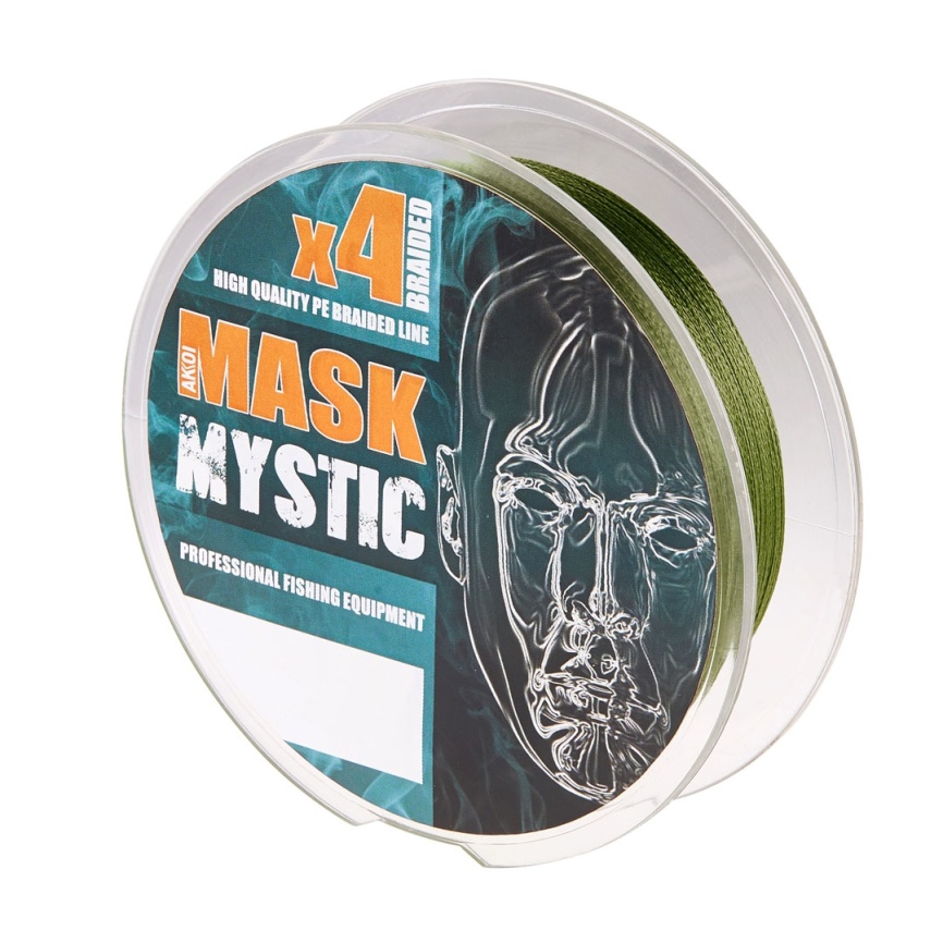 Mask Mystic (0.14 мм) 100 м, глубокий зеленый фото 5