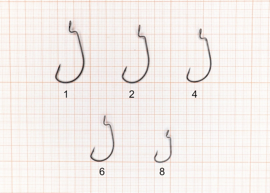 WIDE RANGE WORM с БОЛЬШИМ ухом, №8 (4 шт) фото 3