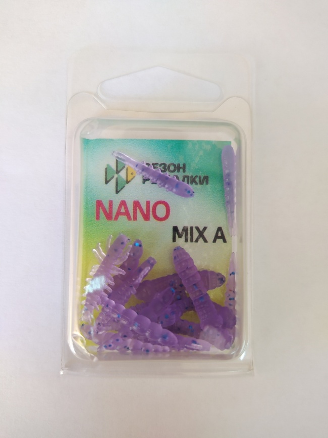 NANO MIX A, 2,0 см (0,8'') цвет 631 фиолетовый фото 1