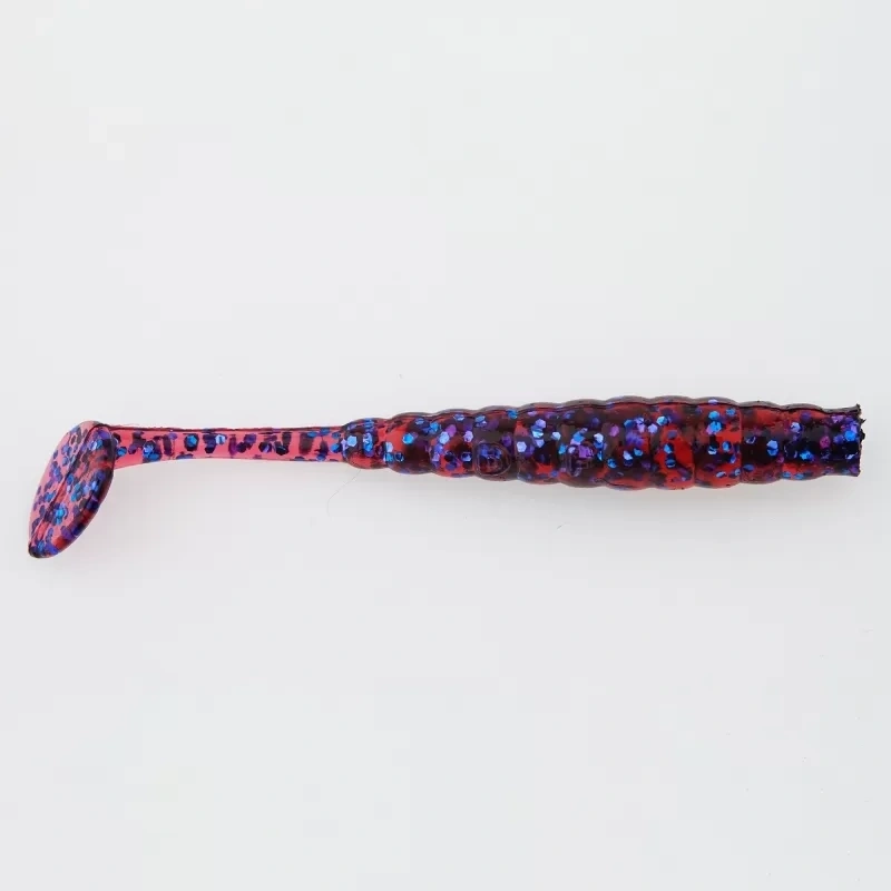 Crazy Worm 2" (50 мм). Цвет С03 (вишнево-синий) фото 1